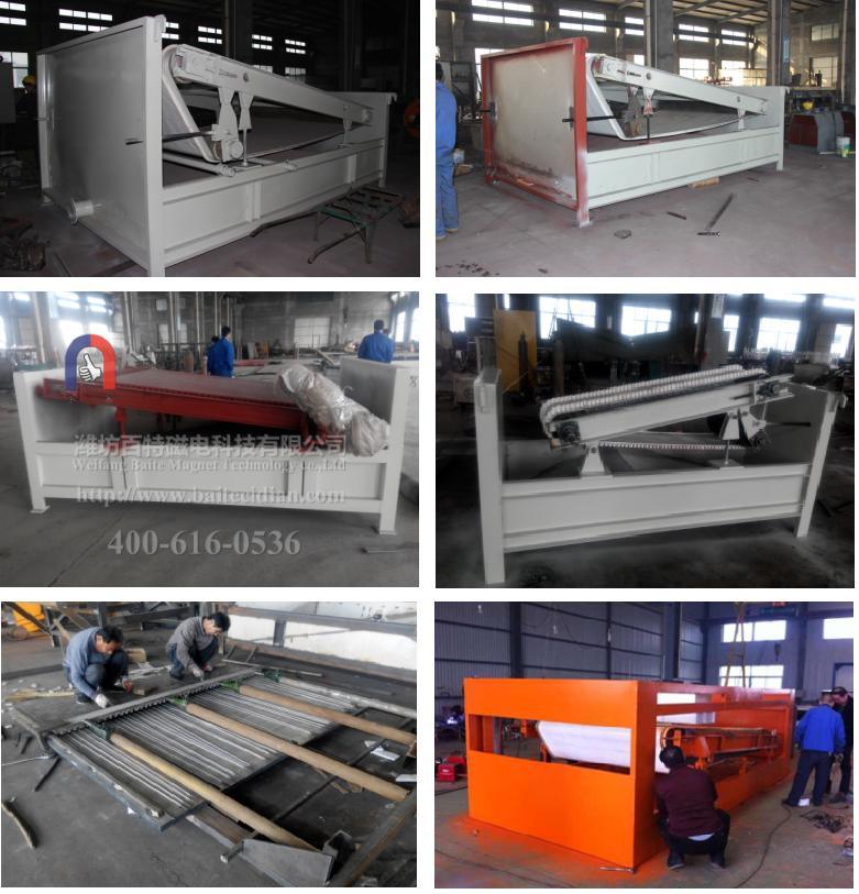 Ce Certification Btpb Plate Type Iron Ore/Tin Ore Magnetic Separation Machine for Iron Ore Mining Equipment