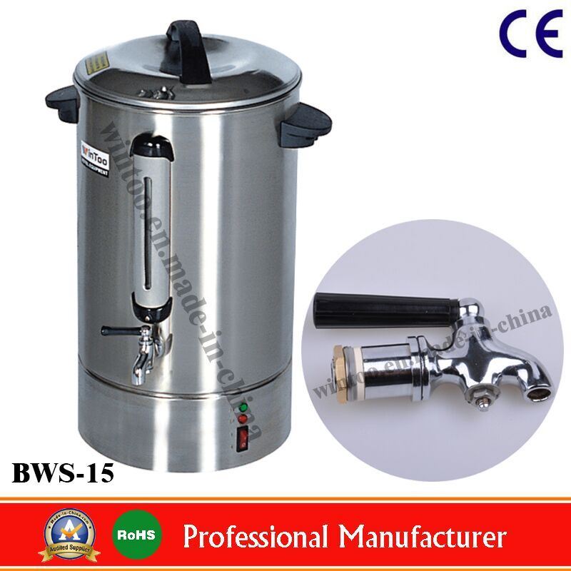 Automatic Thermostat Stainless Steel Electric Boiled Water Heater (BWS-15)