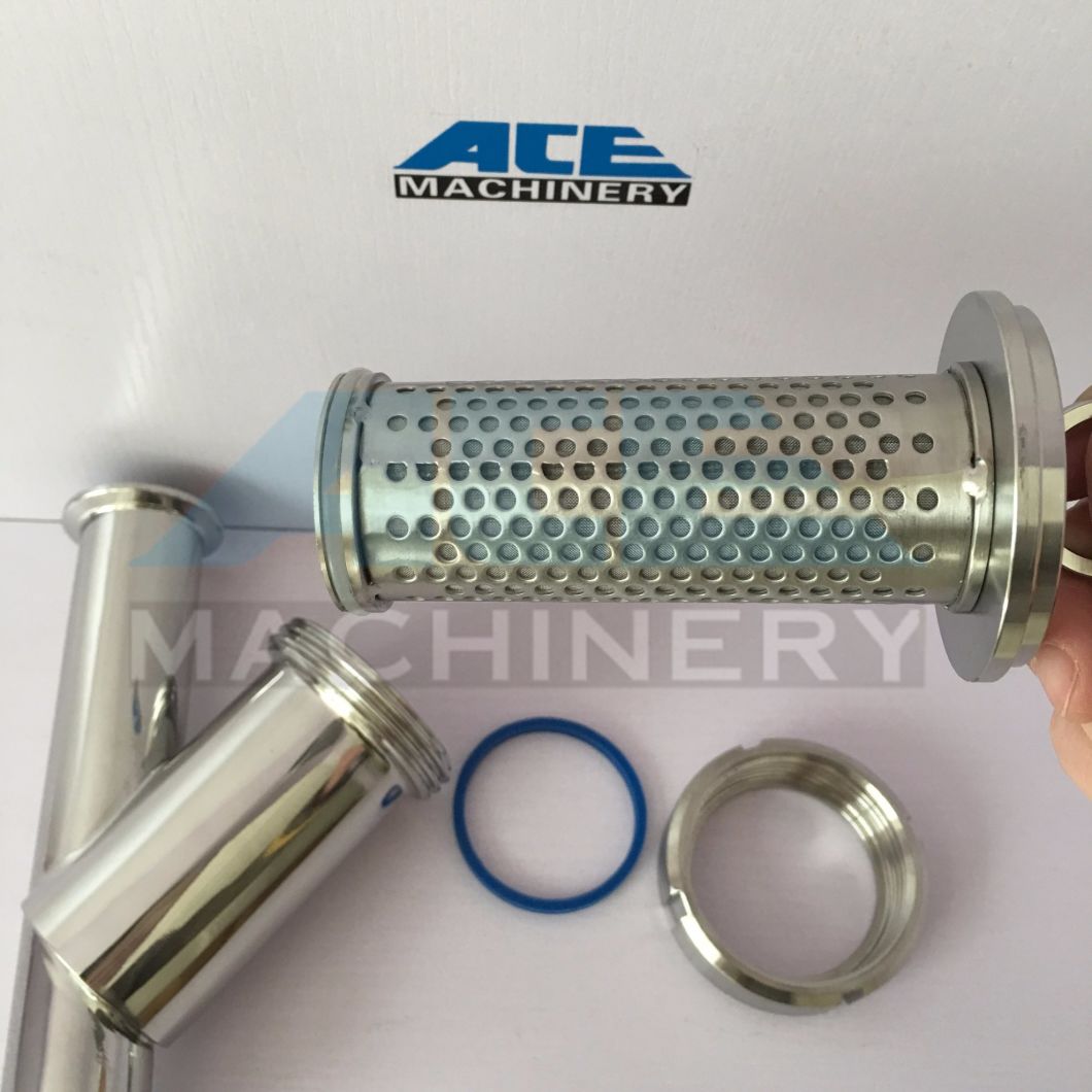 Stainless Steel Y Strainer with Thread End