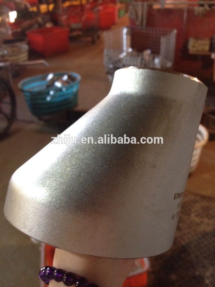 Zhiju Stainless Steel ASME B16.9 Eccentric Reducer Stainless Steel Pipe Fitting