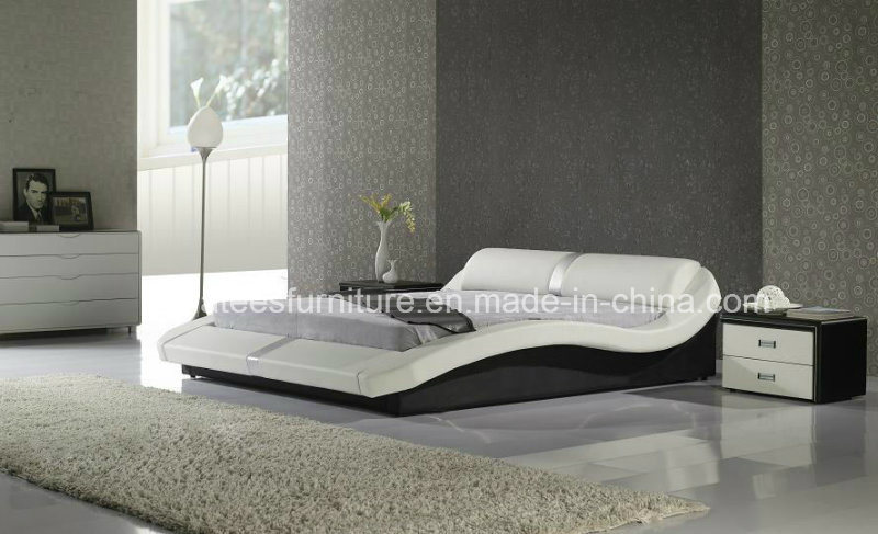 A070 Modern Leather Furniture Bedroom Bed