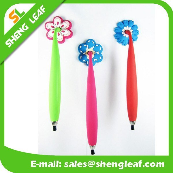 Attractive Promotion Magnetic PVC Soft Rubber Promotional Color Pen
