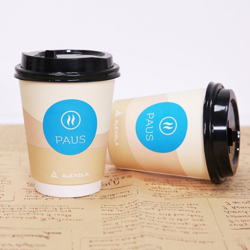 Disposable Compostable Biodegradable Paper Cold Drink Paper Cup Wholesales