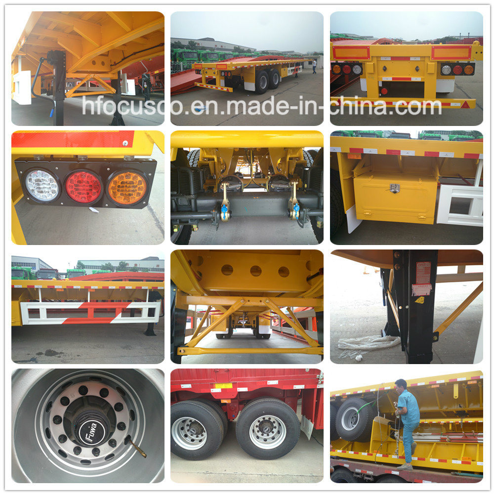 Container Chassis Long Vehicles, Transport for 20feet 40feet Container