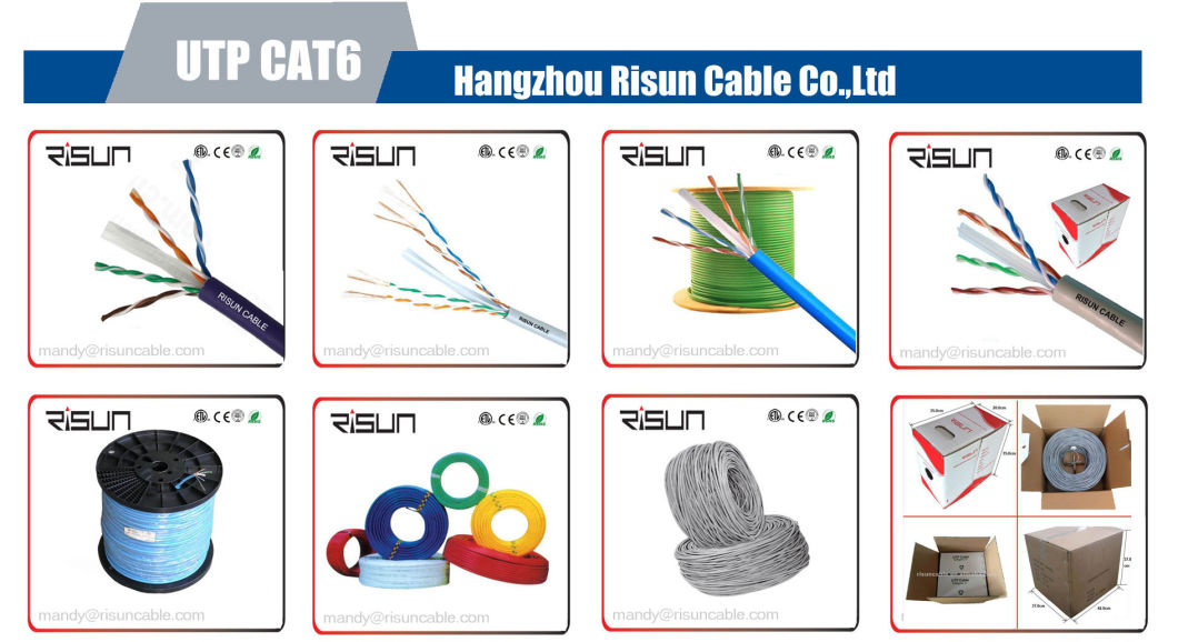 Stranded UTP Cat 6 Cable Flexible Patch Cable