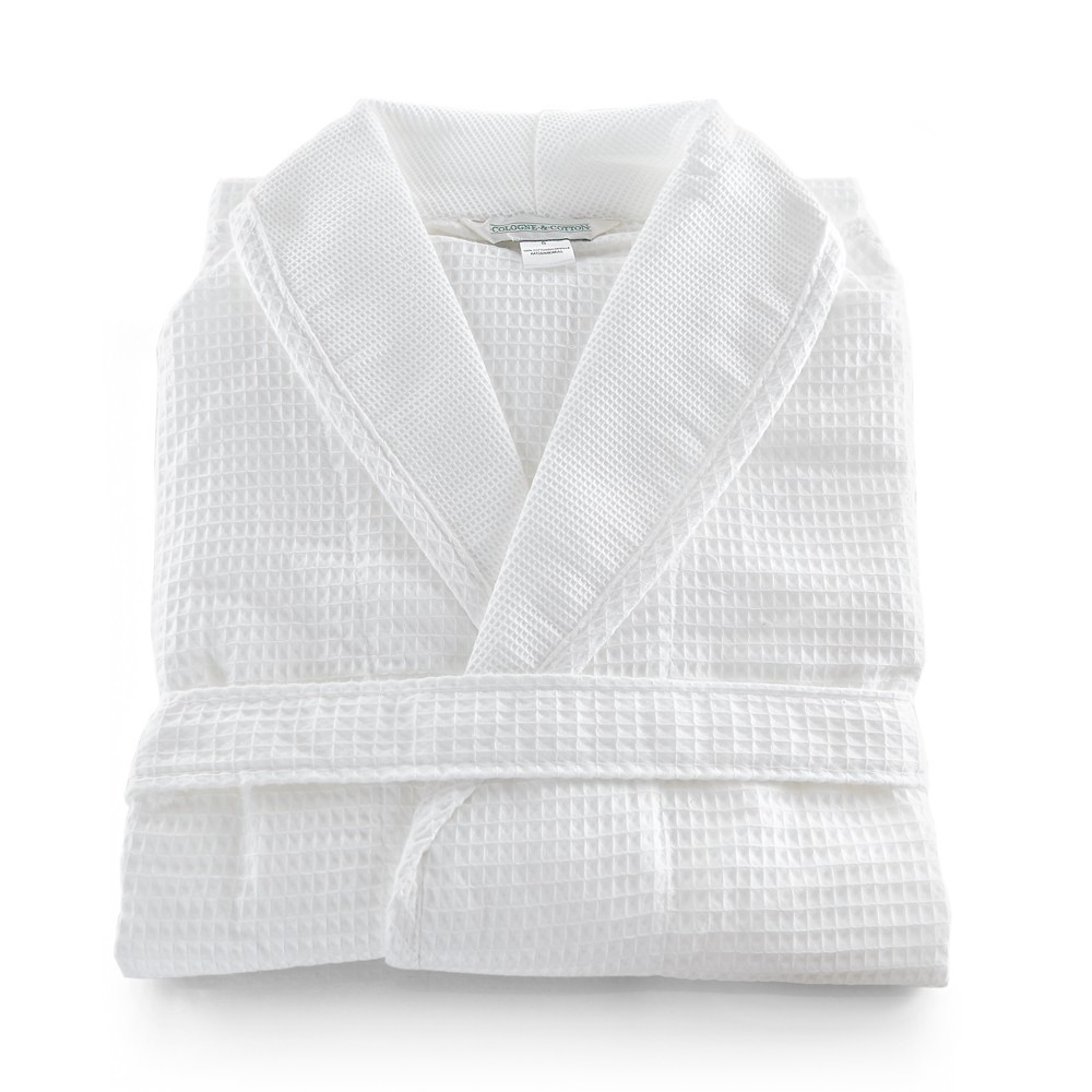 Kimono & Shawl Collar Style Customized Waffle & Terry Bathrobe for Hotel