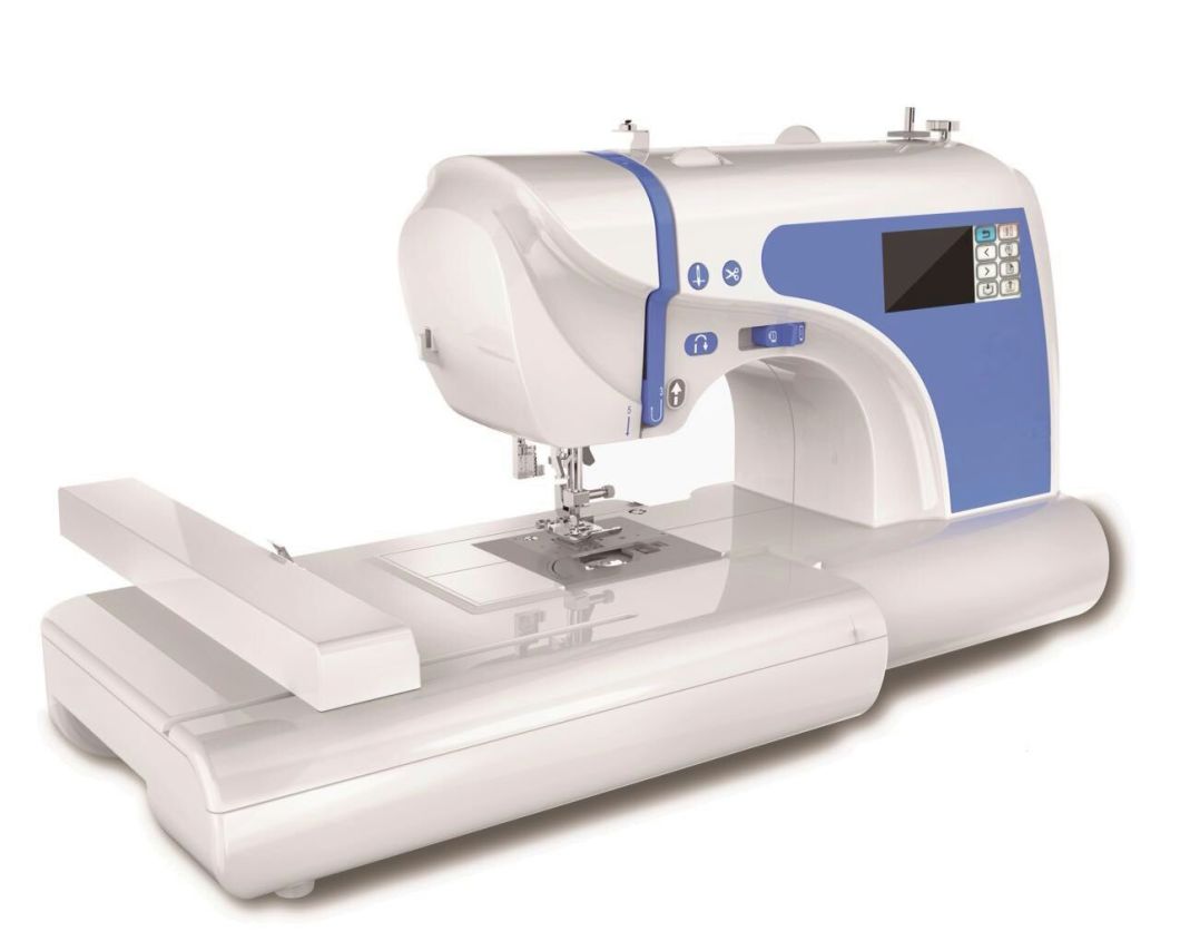 Small Multi Language Household Domestic Home Sewing Embroidery Machine