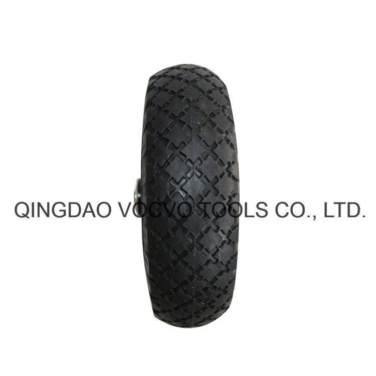 10 Inch 3.00-4 Hand Trolley PU Foam Rubber Wheel Manufacturer