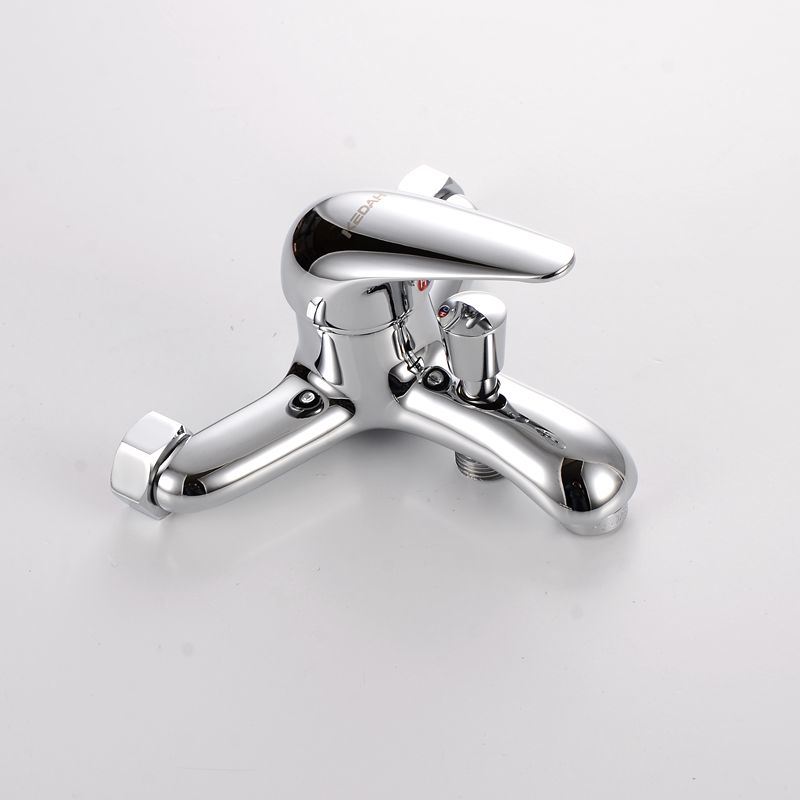 Laboratory Fittings Ceramic Cartridge Tap Wall Mounted Bathtub Thermostatic Shower Mixer Faucet