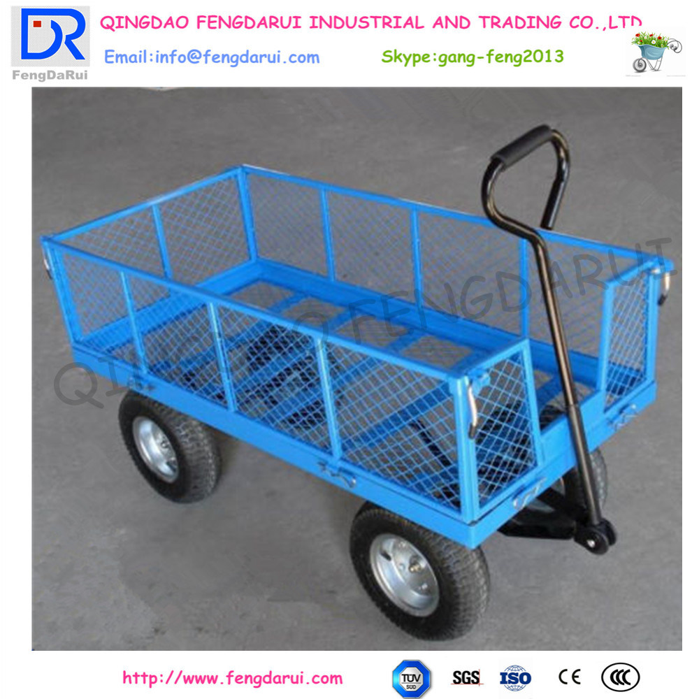 Heavy Duty Steel Mesh Garden Cart (Tc4205)