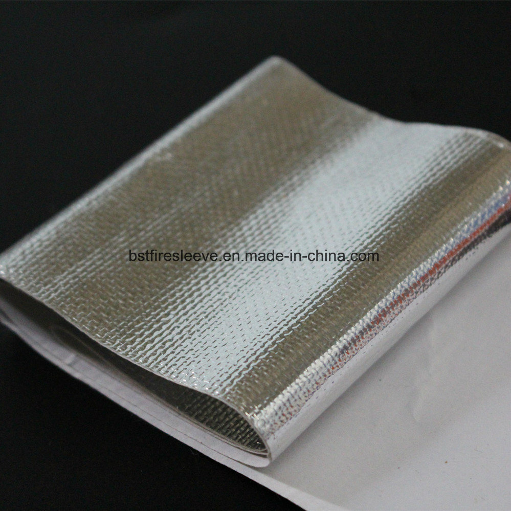 Aluminum Foil Coated Fiberglass Heat Reflective Tape with Adhesive