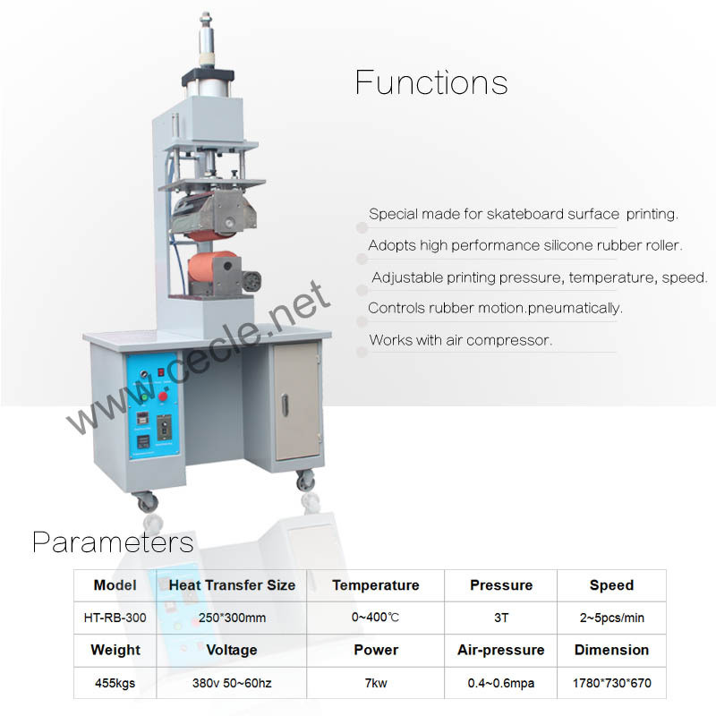 Heat Transfer Machine for Skateboard Hot Sale