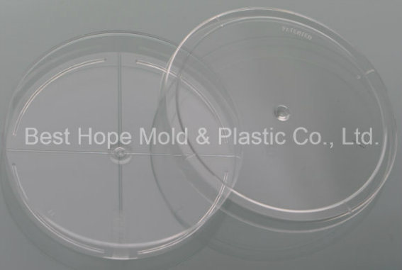 Plastic Injection Mold for Custom Laboratory Disposable Petri Dish