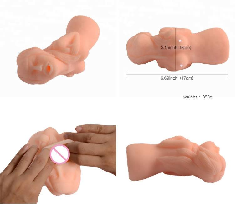 Good Shape Safe New Artificial Silicone Oral Rubber Sex Toy for Male Masturbator