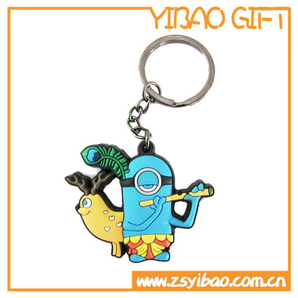 Supply Custom Rubber Soft PVC Keychain (YB-LY-K-05)