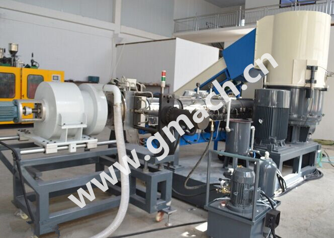 Two Stage Recycling Extrusion Line/Water Ring Face Cutting/Pelletizing System