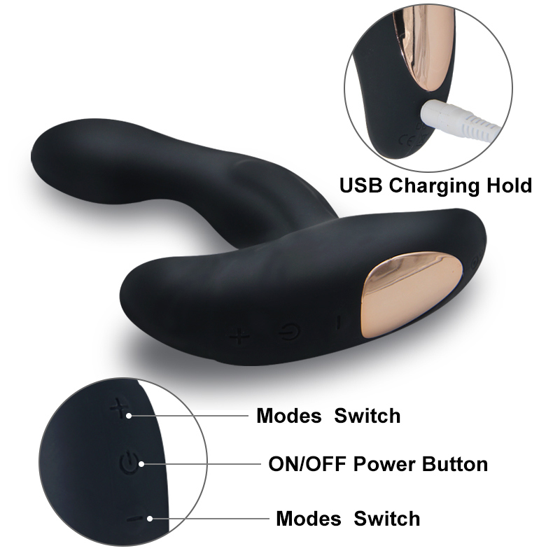 Hot Selling Sex Toys Vibrator Prostate Massager Enlarge Butt Anal Plug