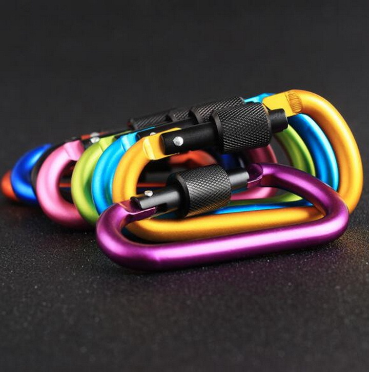 Large Colorful Rock Climbing Carabiners in Stock with OEM Brand