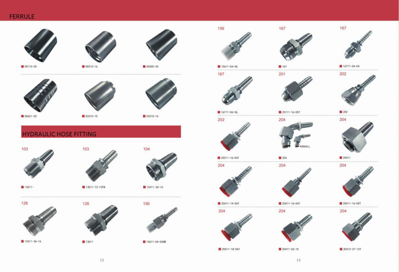 Hydraulic Hose/ Hose Fitting/ Hydraulic Fitting