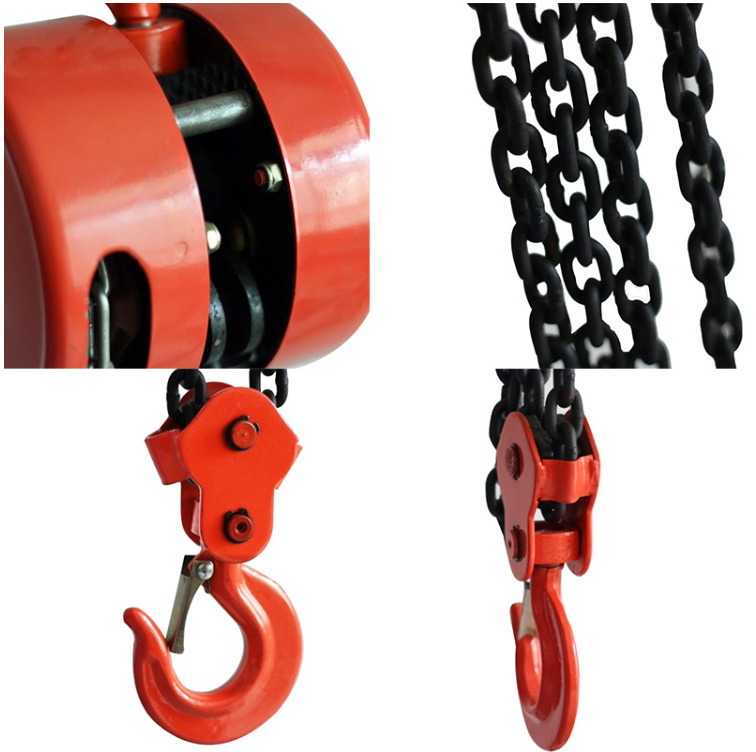 3 Tonnes 3000kg Capacity Chain Hand Pulley Lifting Block