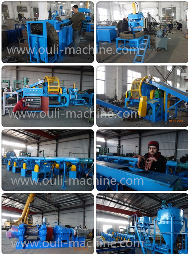 Latest Technology Rubber Crusher Machine for Building Materials Industry