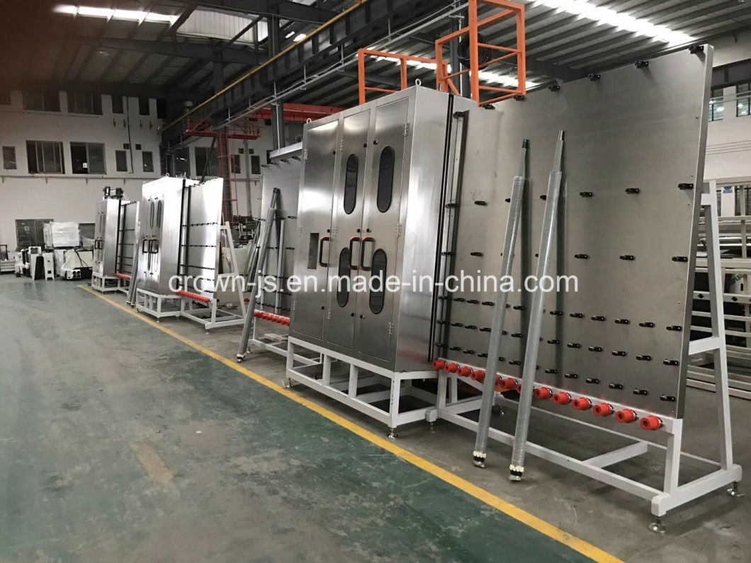 High-Efficient Vertical Glass Washing and Drying Machine
