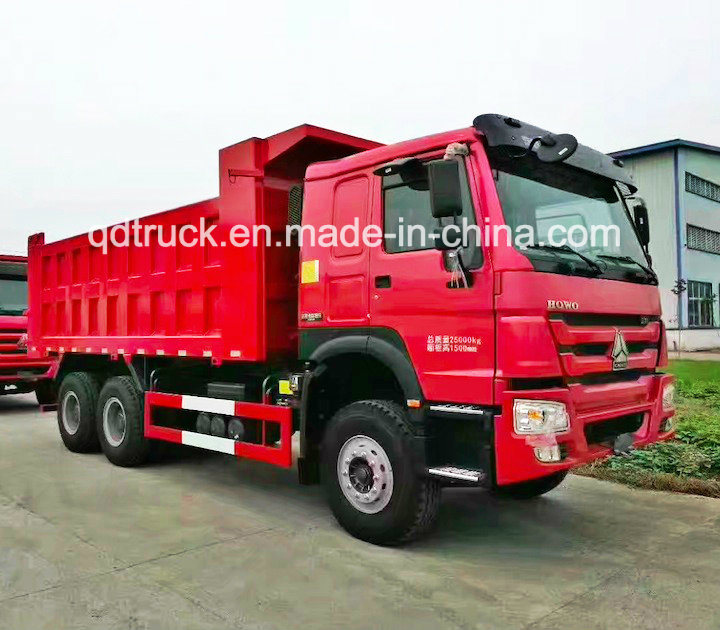 Heavy Equipment for Road Construction Sale Sinotruk HOWO 371 HP 25ton 10 Wheeler Dumper Truck