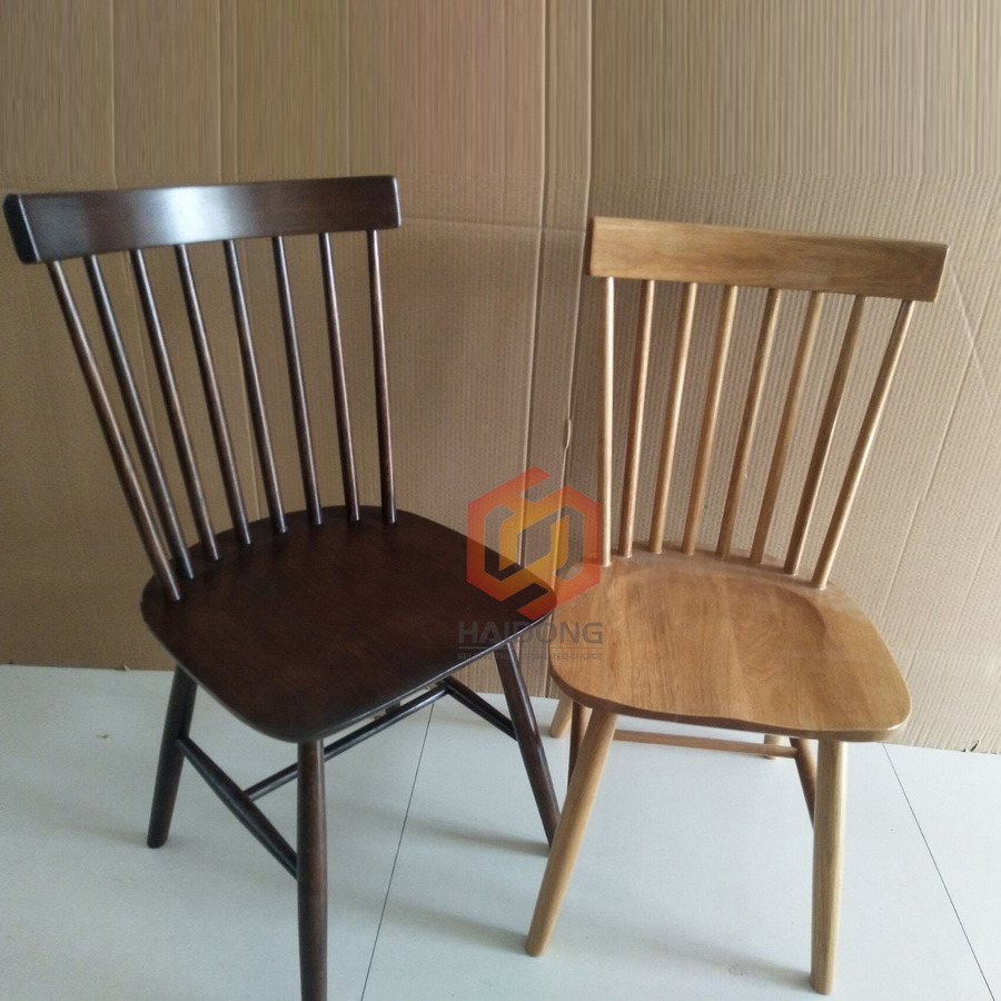 China Solid Wood Hotel Windsor Dining Room Chair