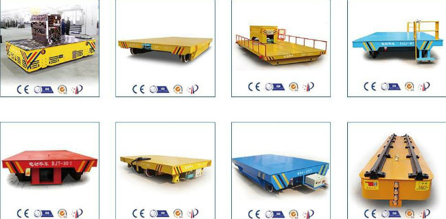 Steel Plate Transfer Trolley with VFD Device for Heavy Cargo