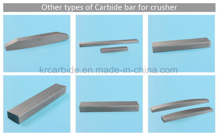 Tungsten Carbide Spare Impact Parts for VSI Stone Crusher