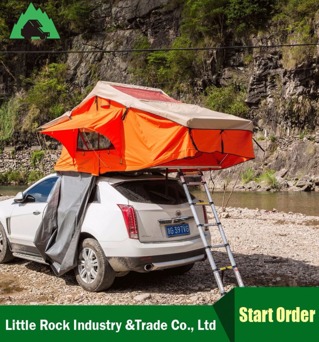 Hot Selling 420d Oxford Foldable Camping Arc Car Roof Top Tent