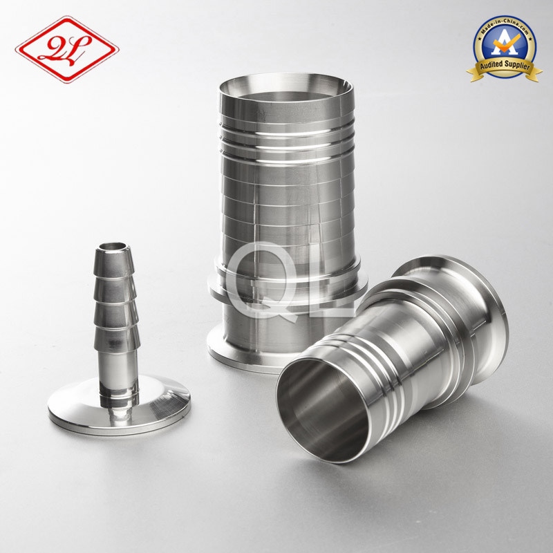 Sanitary 304/316L Stainless Steel Hose Rubber Fitting Crimp Ferrule