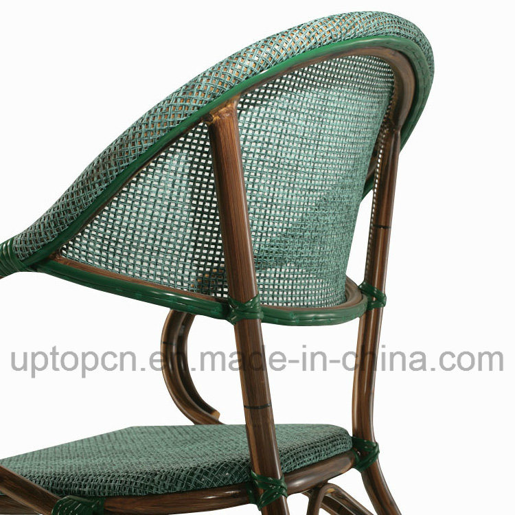 (SP-OC524) Stackable Outdoor Rattan Chair with Aluminum Frame for Garden