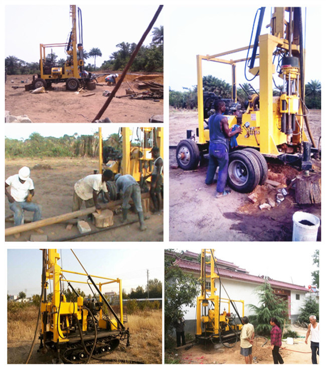 Portable Truck Mounted Trailer Crawler Deep Spt Rotary Borehole Water Well Core Drilling Rig Machine