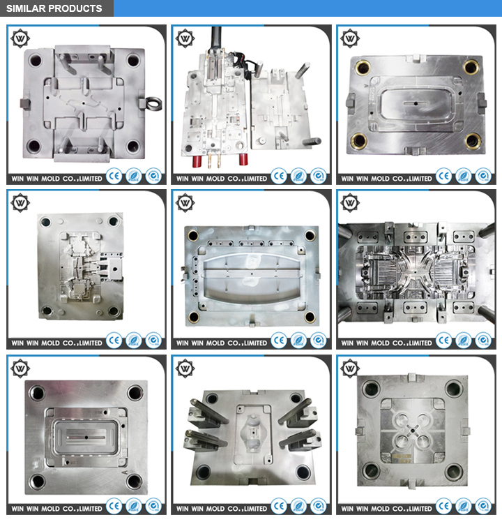 Customized PA66+GF Plastic Crate Injection Mold