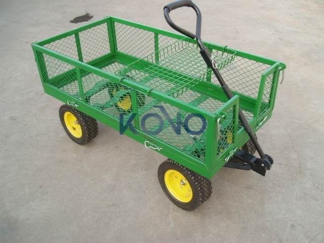 Strong Wire Mesh Garden Cart with New Design