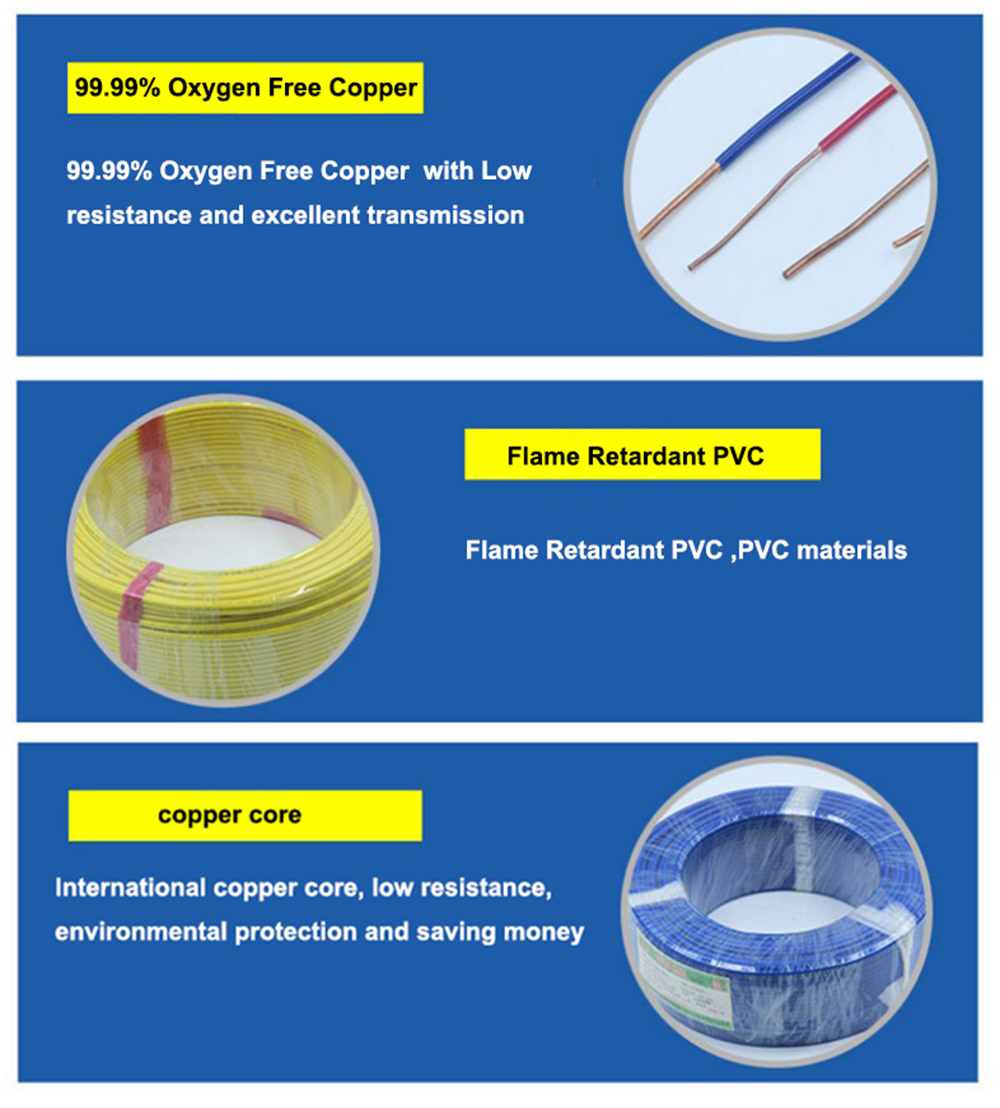 Flame Resistance BV Wire Small Wire Low Voltage Power Cable