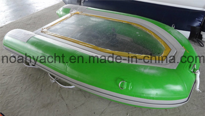 Transparent Flat Bottom Inflatable Boat Size 200-330cm