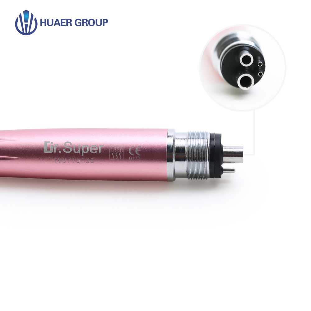 4 Hole Push Button Colorful High Speed Dental Handpiece