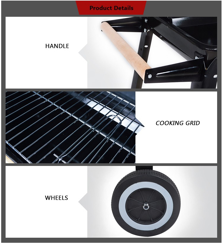 Wholesale Heat Resistance Charcoal Barbecue Grill BBQ