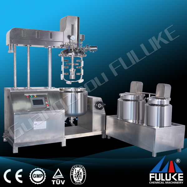 Fuluke Factory Product Face Cream 1000L Fixed Vacuum Homogenizing Mixer