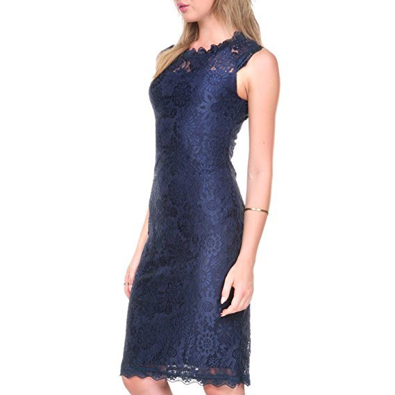 Lace Dresses for Women Sleeveless Cocktail Dress for Special Occasions