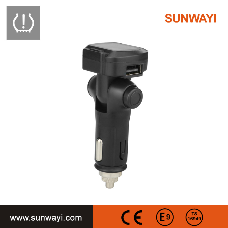 Exclusive Adjustable Displayer TPMS with USB Port for Phone Charging