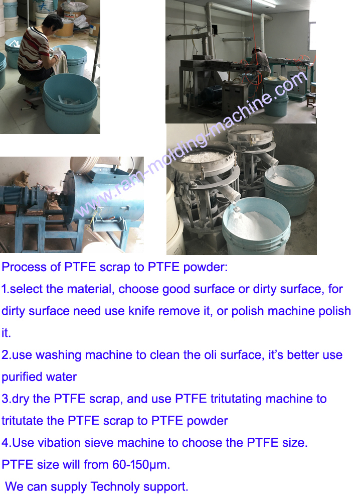 PTFE Scrap Granulator Machine Cj-22