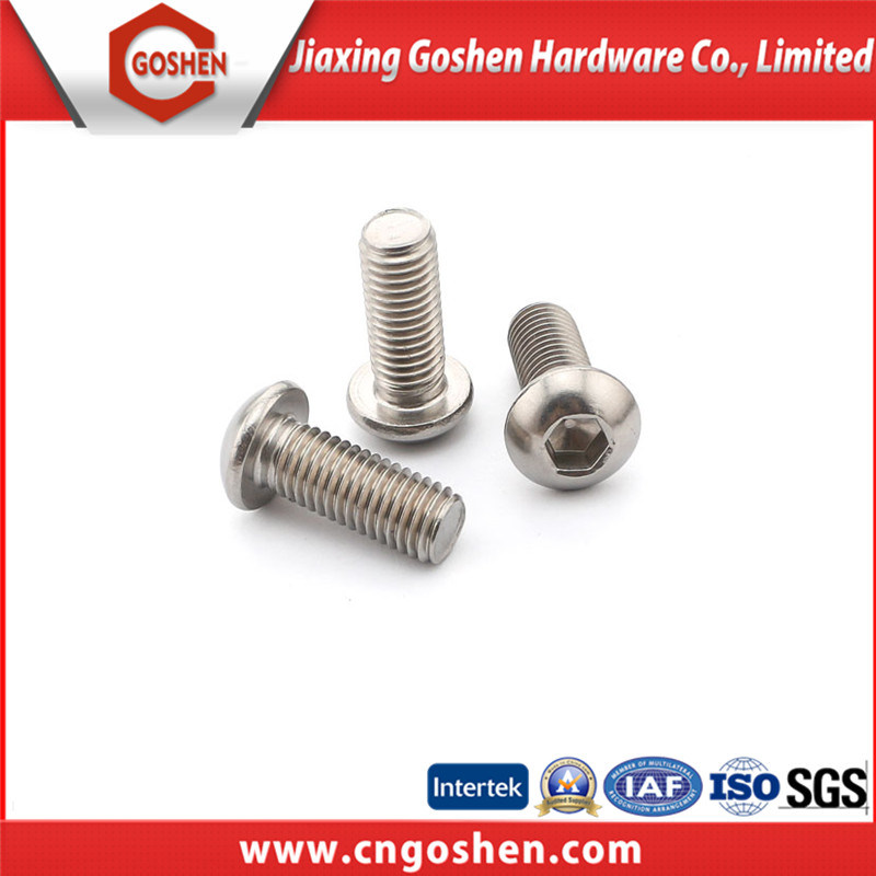 Stainless Steel ISO 7380 Hexagon Socket Button Head Screws