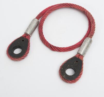 PP Playground Combination Rope Steel Wire Rope with Thimbles