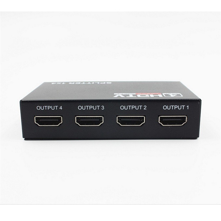 4 Port HDMI Switch Panel Monitor LCD 1X4 HDMI Splitter for TV