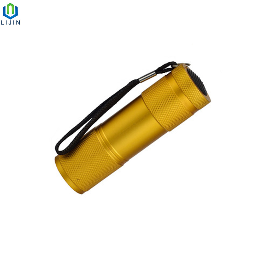 Small Aluminum Alloy Flashlight for Promotional Gift