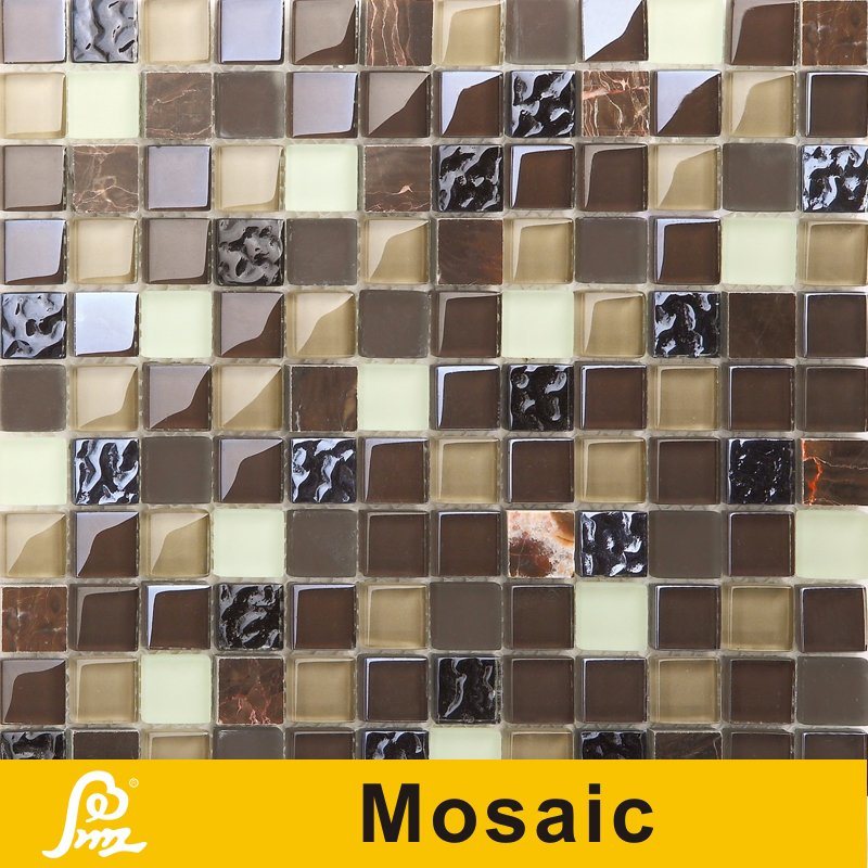 Glass Mosaic with Special Shape and Irregular Chip