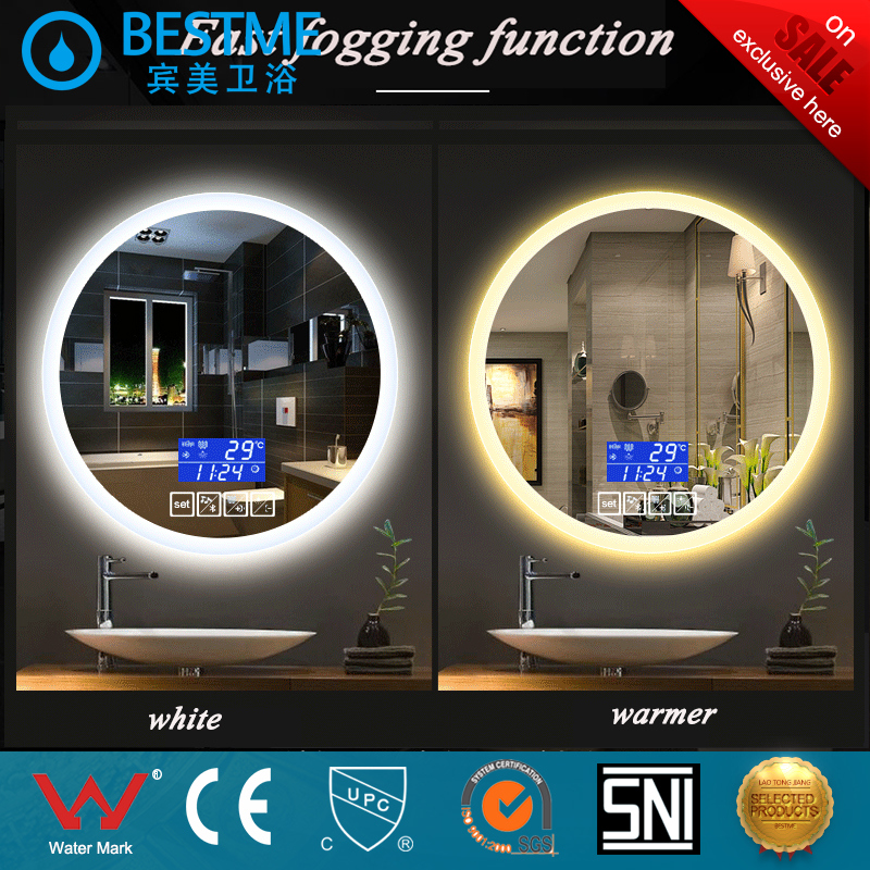 Bathroom Smart LED Mirror with Multi-Functions Bg-001